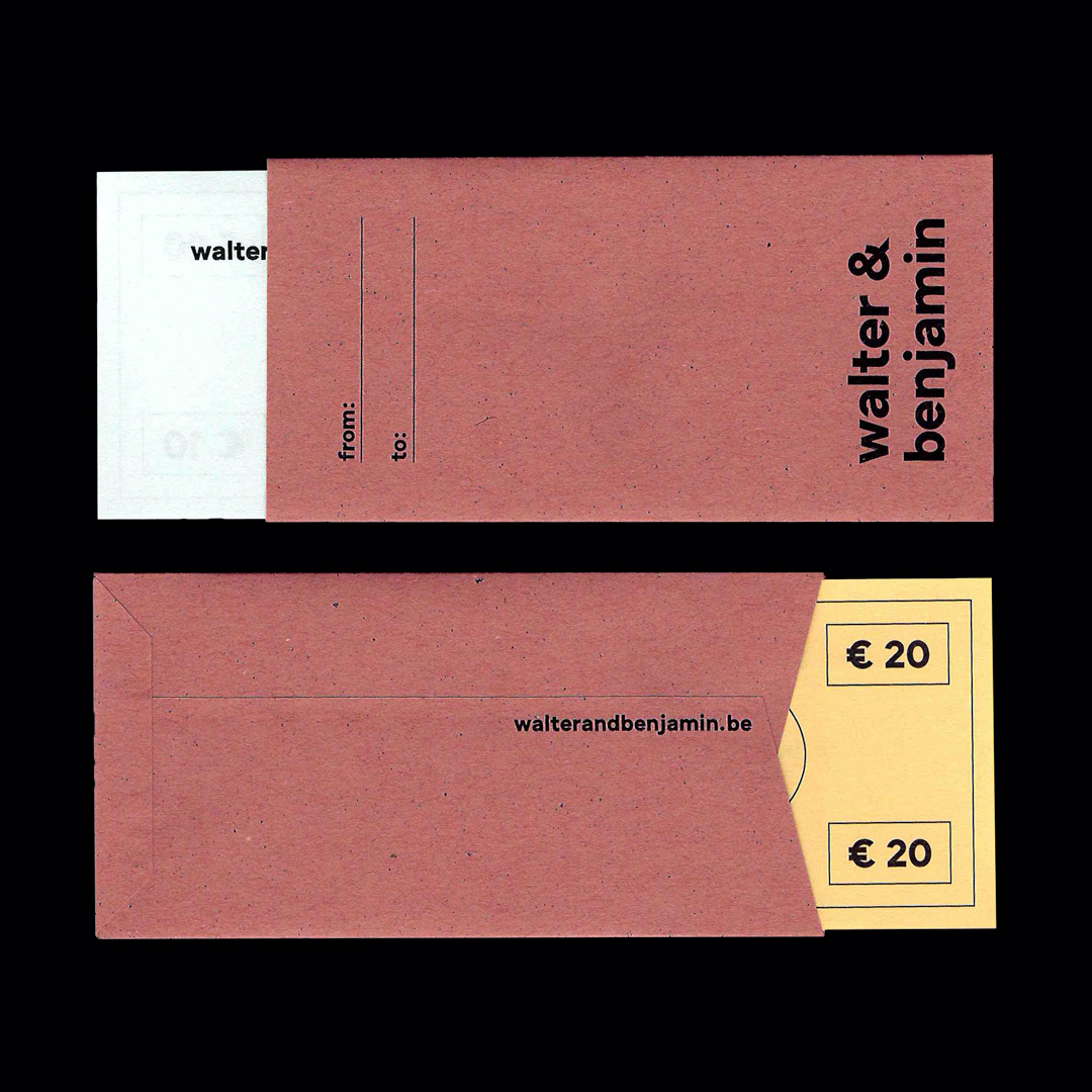 gift card in enveloppe